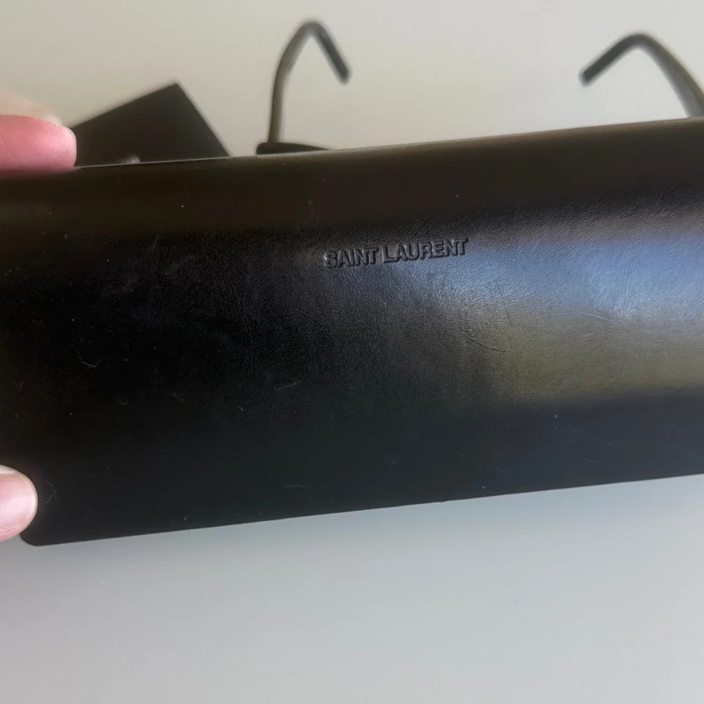 Saint Laurent SL 276 Mica Cat-Eye Sunglasses- Black - Picture 13 of 17